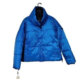 Calvin Klein Performance Women's Reversible Oversized Zip-up Puffer Jacket S=L